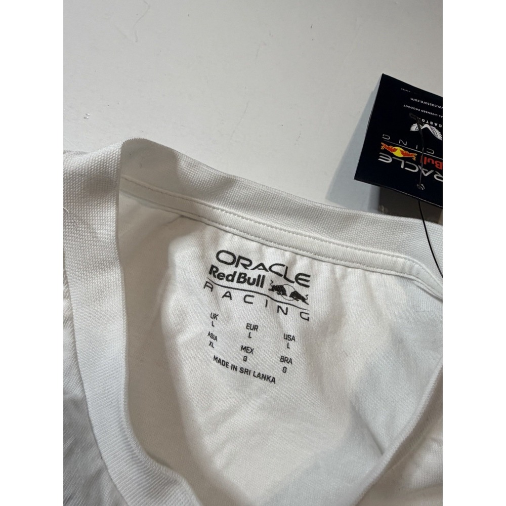 ORACLE Red Bull Racing NWT F1 Formula 1 Castore Tshirt Men's Large - Picture 3 of 9